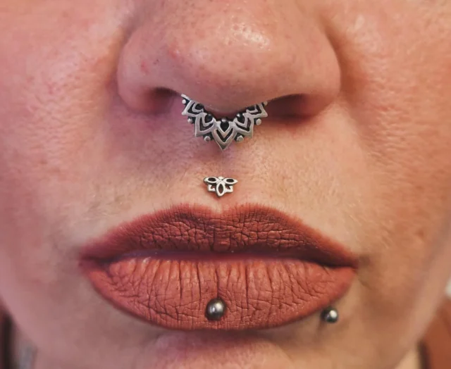 #septumpiercing #medusapiercing #ashleypiercing #lippenpiercing #tathspiekswerkstatt #wächtersbach #tathspiercing