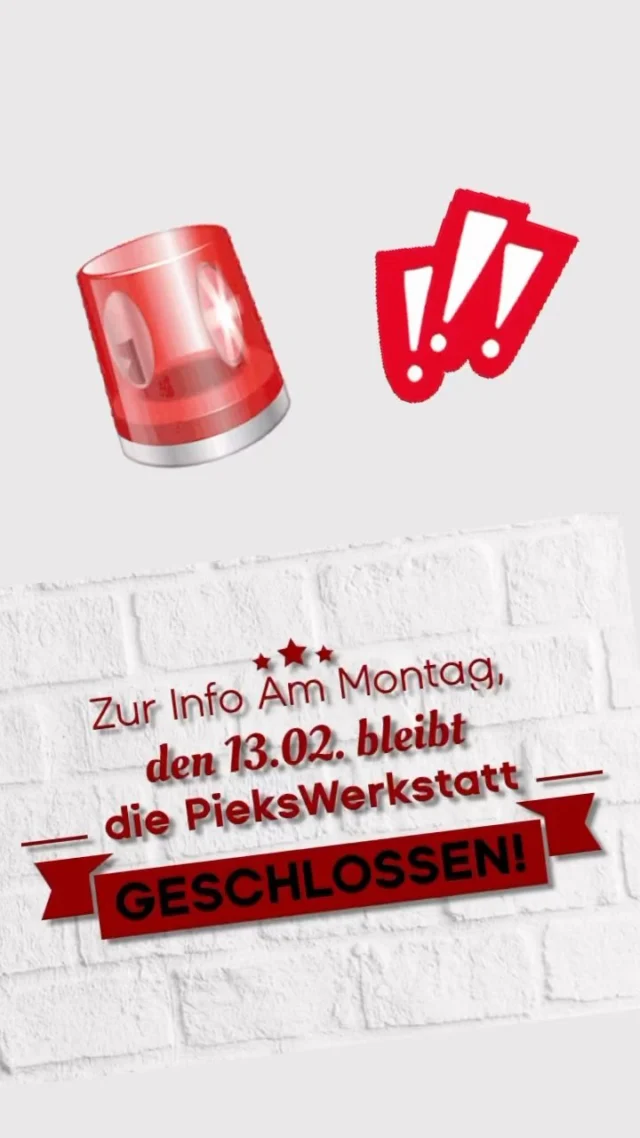 Bitte denkt daran das am Montag niemand da ist zum Piercen, da ich noch im Urlaub bin. Organisatorisch leider nicht anders möglich! Danke für euer Verständnis 🙏 #geänderteöffnungszeit #keinpiercing #tathspiekswerkstatt #tathspiercing #wächtersbach