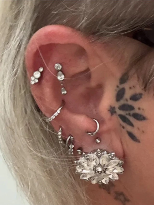 #helix #conchpiercing #lobepiercing #tunnelpiercing #glitzer #flatpiercing #tathspiekswerkstatt #tathspiercing #wächtersbach #piercingliebe #glitzerkannmanniegenughaben